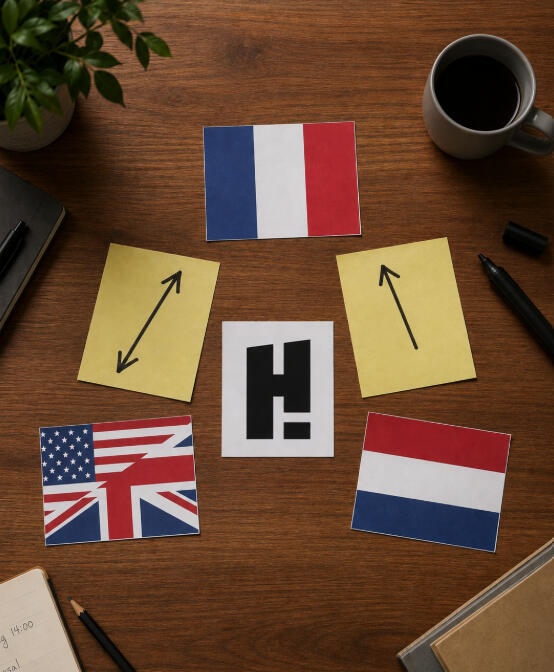 Image illustrating my language pairs